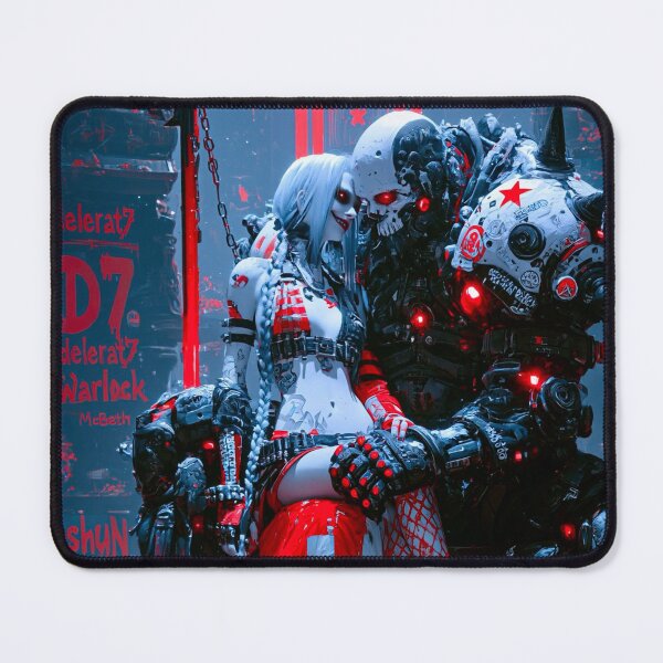 Item preview, Love and Chrome - Cyberpunk Sci Fi Anime art designed and sold by Delerat7.