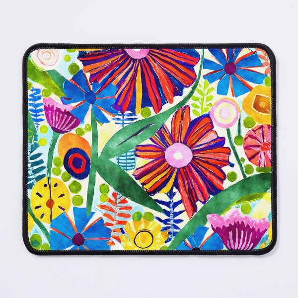 Item preview, Groovy Retro Flower Power Pattern designed and sold by DEC02.