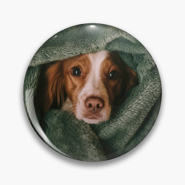 Item preview, Brittany Spaniel in Blanket 01 designed and sold by Elisabeth Lucas.