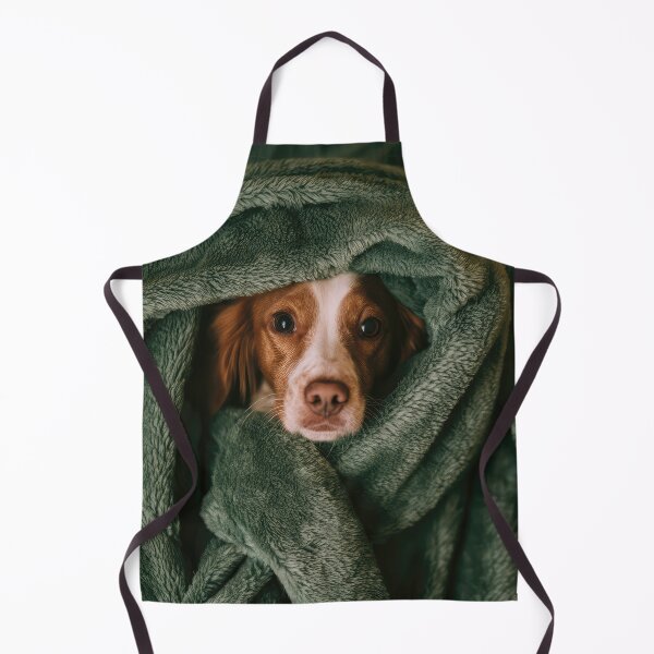 Item preview, Brittany Spaniel in Blanket 01 designed and sold by Elisabeth Lucas.