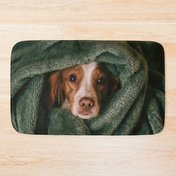 Item preview, Brittany Spaniel in Blanket 01 designed and sold by Elisabeth Lucas.
