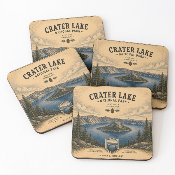 Item preview, Crater Lake Oregon National Park Adventure USA designed and sold by T-Motive.
