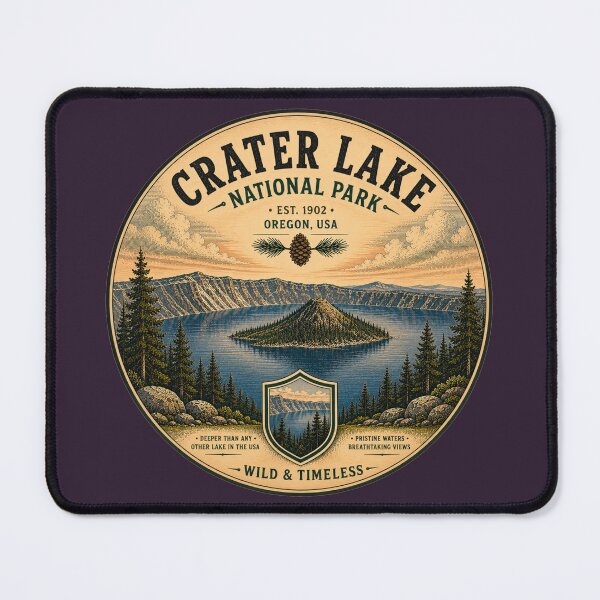 Item preview, Crater Lake Oregon National Park Adventure USA designed and sold by T-Motive.