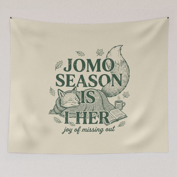 Item preview, JOMO Season Is Here designed and sold by SignumShop.