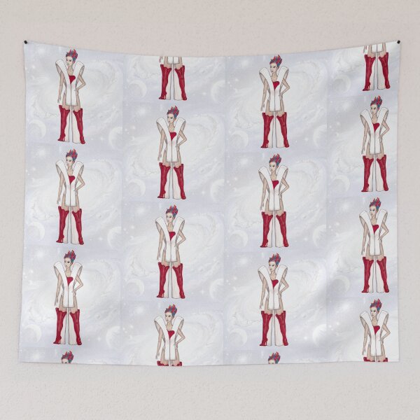 Item preview, Gia: Superhero Character, fantasy art designed and sold by Half Moon Art.