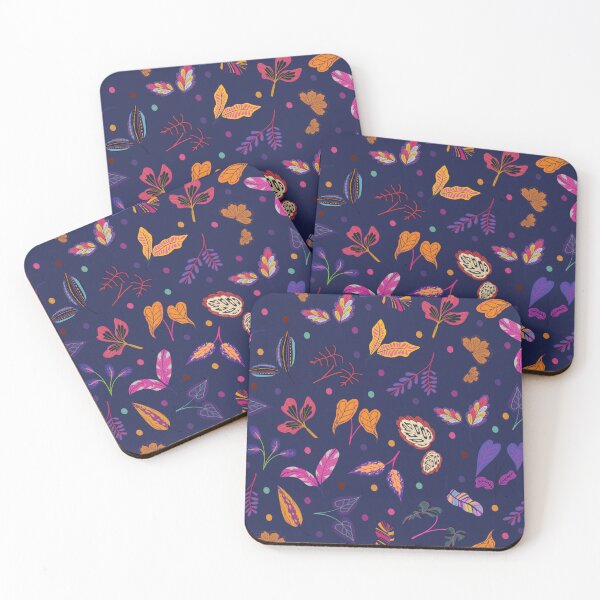Item preview, Maximalist Flowers on Dark Blue designed and sold by KSimpson838.