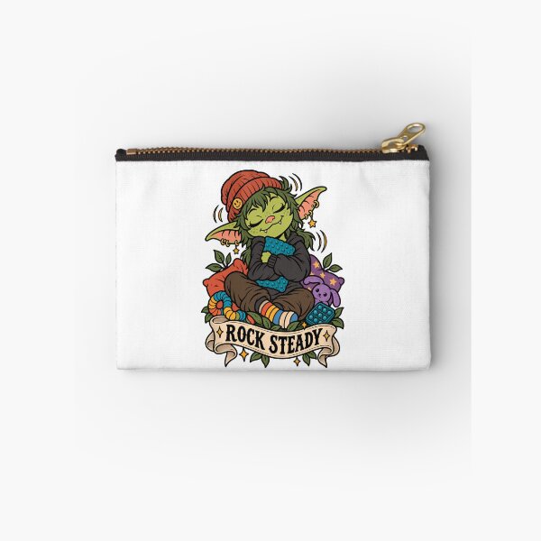 Item preview, Rock Steady - Cute Goblin Rocking Autism Stimming designed and sold by Neurospicy Trolls.