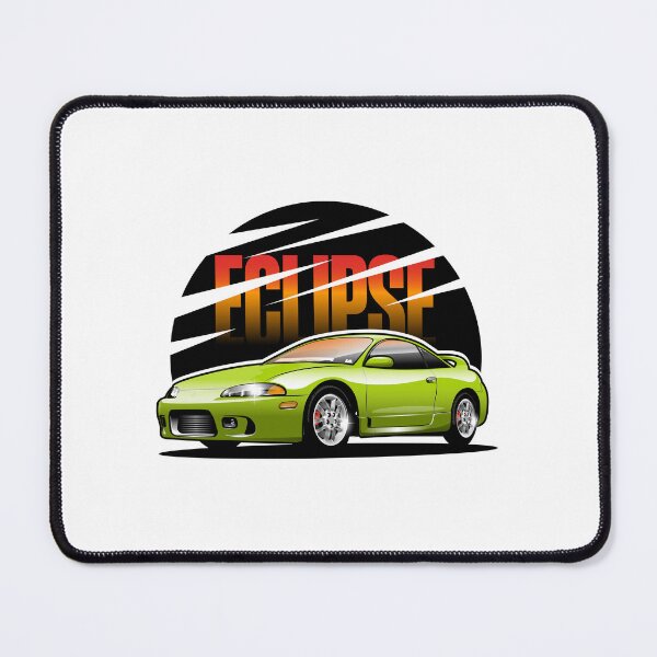 Item preview, Lime Green Mitsubishi Eclipse Gsx  JDM Sport Car designed and sold by Juan-Art-22.