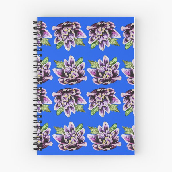 Item preview, Purple Chrysanthemum with Leaf Pattern 2 C4 designed and sold by nastiaart.