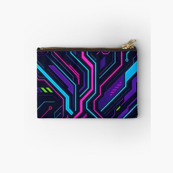 Item preview, Neon Circuit Cyberpunk Pattern Design designed and sold by LuisWorks.