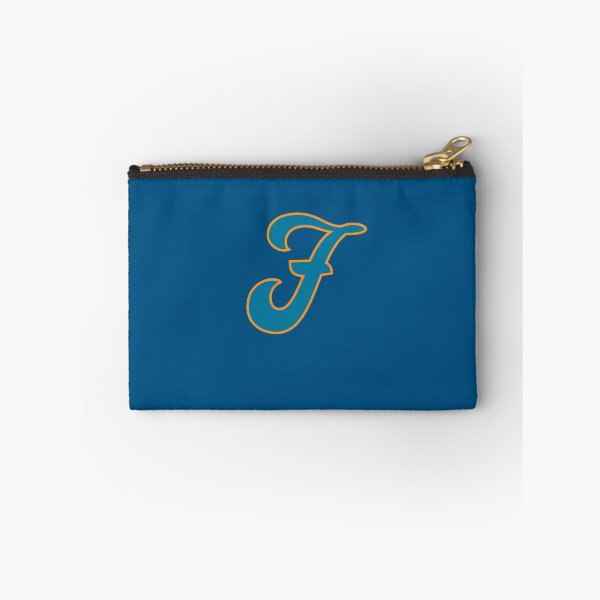 Item preview, Letter F Blue and Orange Cursive designed and sold by aligchi.