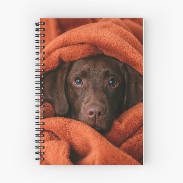 Item preview, Chocolate Lab in Blanket 01 designed and sold by Elisabeth Lucas.