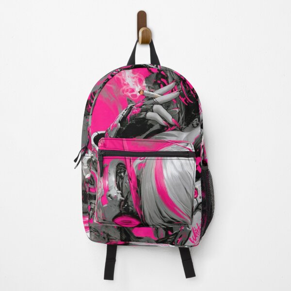 Item preview, Pink / Black - Cyberpunk Sci Fi Anime art designed and sold by Delerat7.