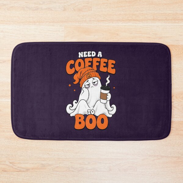 Item preview, Need a Coffee to Boo Tired Halloween Ghost designed and sold by Infinitee8hirts.