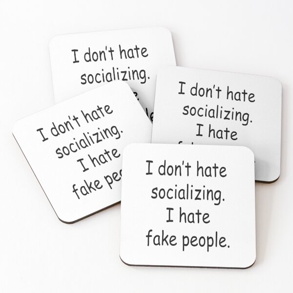 Item preview, i hate fake people designed and sold by Kasia1987t.