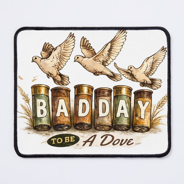Item preview, Bad Day To Be A Dove Hunting Season Camo designed and sold by VGAfanatic.