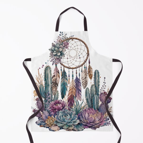 Item preview, Boho Dreamcatcher Desert Cactus Art designed and sold by Gold Turtle  Lina.