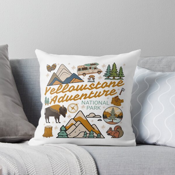 Item preview, Yellowstone National State Park Classic T-shirt Sticker designed and sold by ThinkNature!.