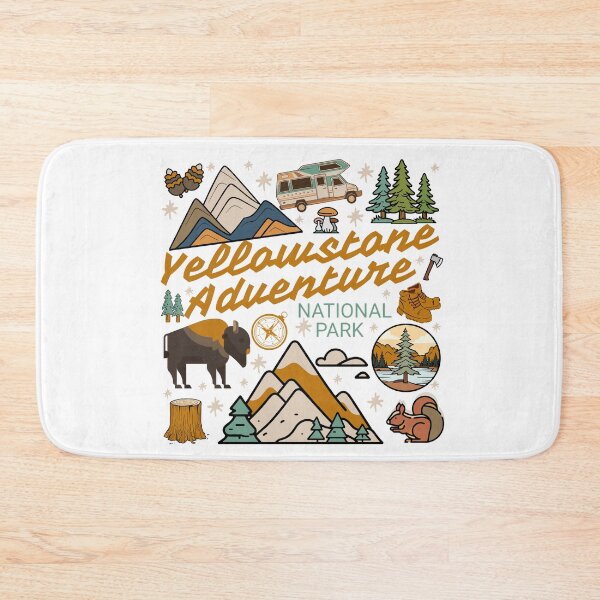 Item preview, Yellowstone National State Park Classic T-shirt Sticker designed and sold by ThinkNature!.