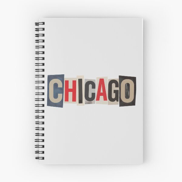 Item preview, Chicago Ransom Letter Collage Typography designed and sold by ThreadRiotTees.