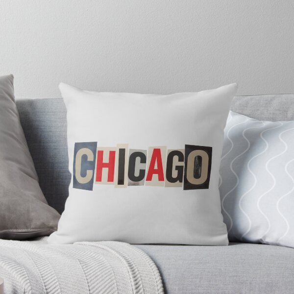 Item preview, Chicago Ransom Letter Collage Typography designed and sold by ThreadRiotTees.