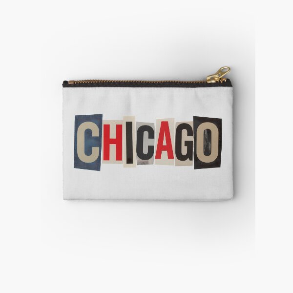 Item preview, Chicago Ransom Letter Collage Typography designed and sold by ThreadRiotTees.