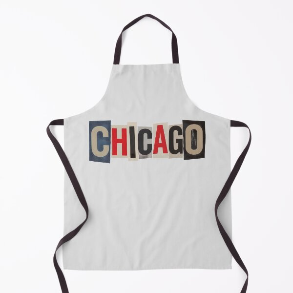 Item preview, Chicago Ransom Letter Collage Typography designed and sold by ThreadRiotTees.