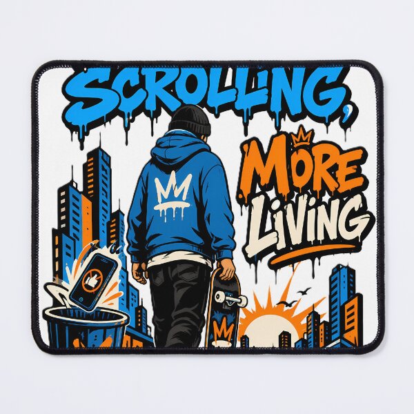 Item preview, Less scrolling and more life designed and sold by chrishb2000.
