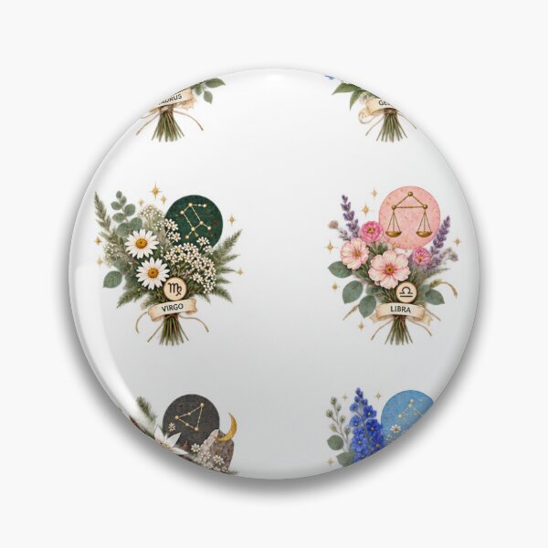 Item preview, Zodiac Wildflower Bouquet designed and sold by Adnan Hammuş.
