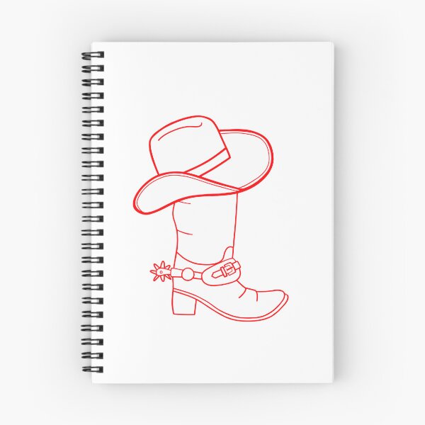 Item preview, White Cowboy Boot And Hat designed and sold by Sartoris Art.