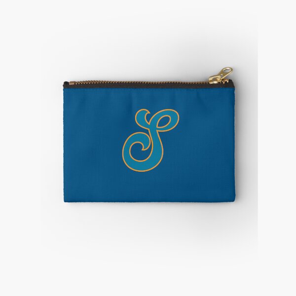 Item preview, Letter S Blue and Orange Cursive designed and sold by aligchi.