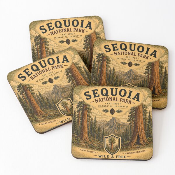 Item preview, Vintage Sequoia National Park California Adventure designed and sold by T-Motive.