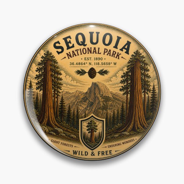 Item preview, Vintage Sequoia National Park California Adventure designed and sold by T-Motive.
