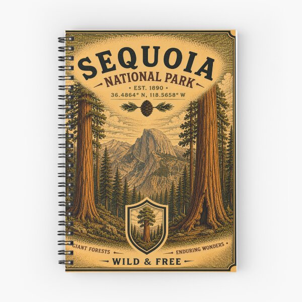 Item preview, Vintage Sequoia National Park California Adventure designed and sold by T-Motive.