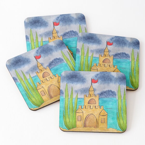 Item preview, Storm meets sandcastle  designed and sold by Paintedhues.
