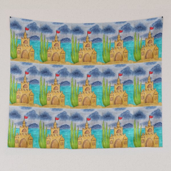 Item preview, Storm meets sandcastle  designed and sold by Paintedhues.