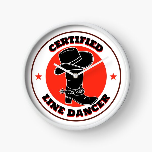 Item preview, Certified Line Dancer Cowboy Hat And Boot designed and sold by Sartoris Art.