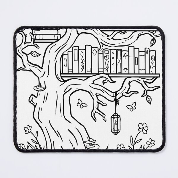 Item preview, Ancient Tree Library designed and sold by Ellen Wilberg.