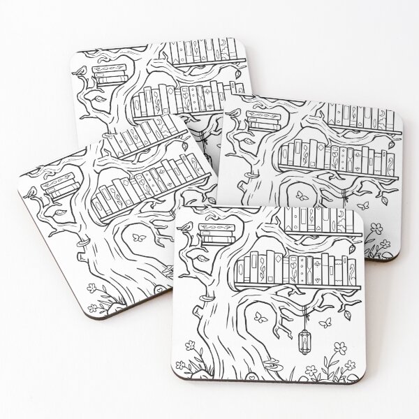 Item preview, Ancient Tree Library designed and sold by Ellen Wilberg.