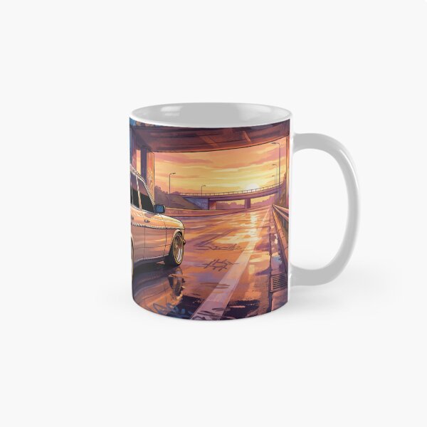 Item preview, Lowrider on German Autobahn heading towards the sunset designed and sold by maistrTREASURE.