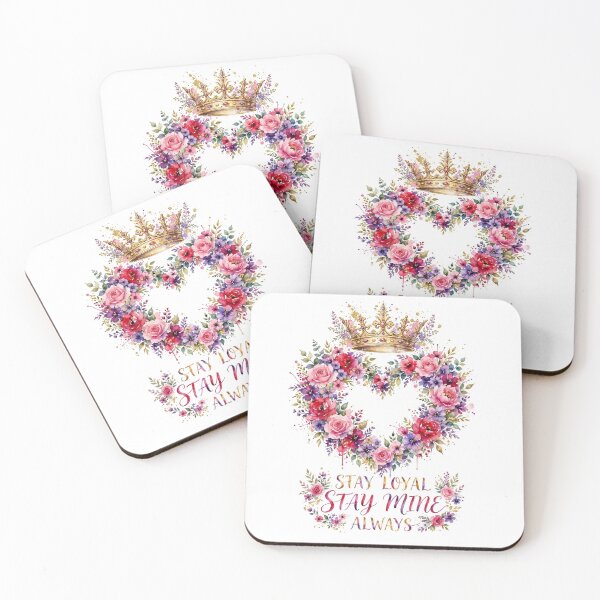 Item preview, Floral Crown Heart Loyalty Love Gift designed and sold by Aliplus+.