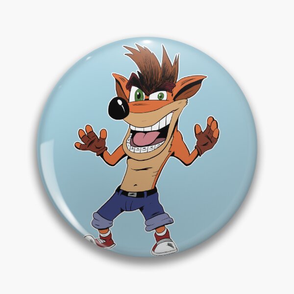 Item preview, Crash Bandicoot designed and sold by blacksnowcomics.