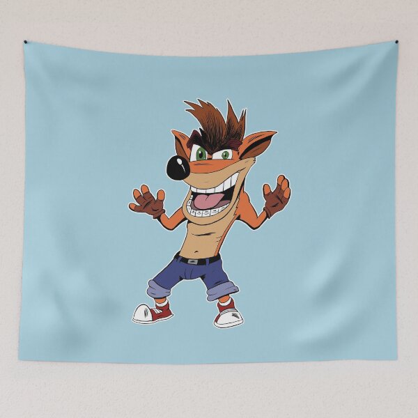 Item preview, Crash Bandicoot designed and sold by blacksnowcomics.