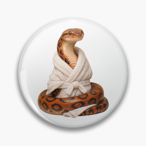 Item preview, Cozy Rainbow Boa in a White Bathrobe designed and sold by Sillytoe.