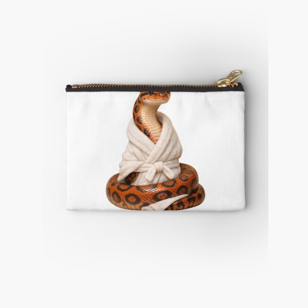 Item preview, Cozy Rainbow Boa in a White Bathrobe designed and sold by Sillytoe.