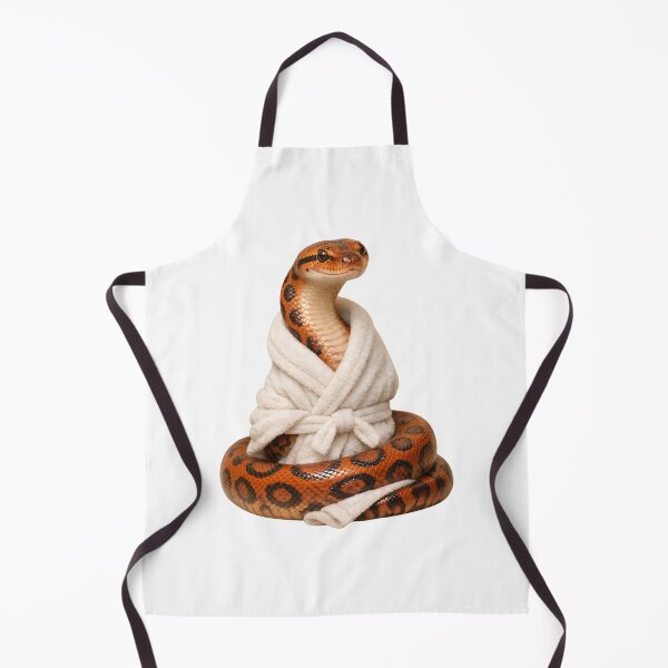 Item preview, Cozy Rainbow Boa in a White Bathrobe designed and sold by Sillytoe.