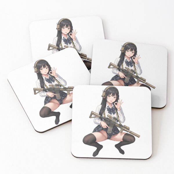 Item preview, Tactical School Girl - Anime Special Ops designed and sold by RAWLIFEGRAPHIC.