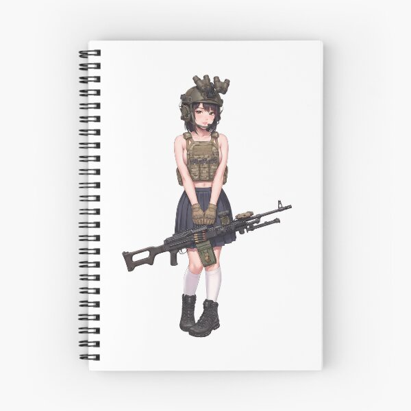 Item preview, Tactical School Girl - Anime Special Ops designed and sold by RAWLIFEGRAPHIC.