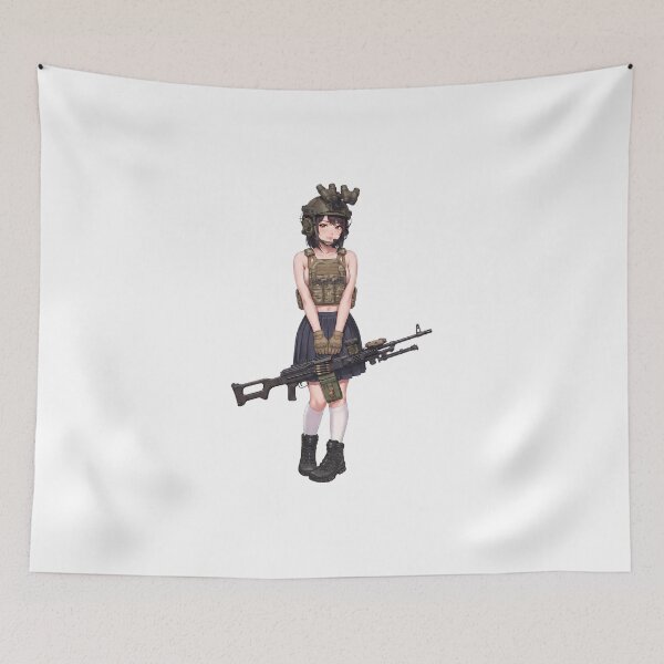 Item preview, Tactical School Girl - Anime Special Ops designed and sold by RAWLIFEGRAPHIC.
