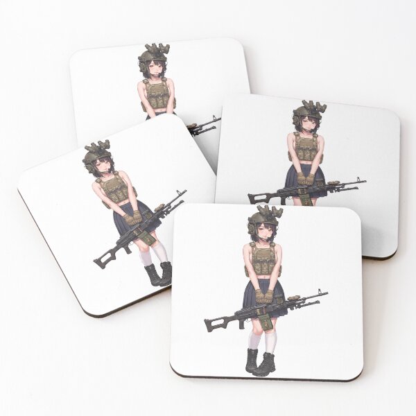 Item preview, Tactical School Girl - Anime Special Ops designed and sold by RAWLIFEGRAPHIC.